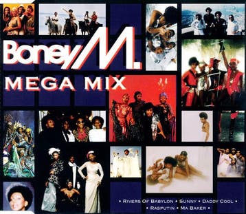 Boney M. - Mega Mix, Verzenden