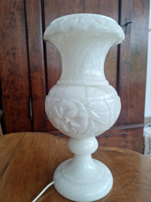 Tafellamp - Albast, Antiek en Kunst, Curiosa en Brocante