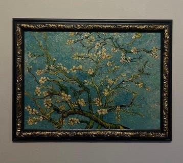 Franse school (XX) - Da Vincent Van Gogh - Ramo di mandorlo