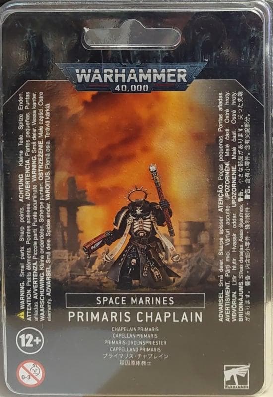 Space Marines Primaris Chaplain (Warhammer 40.000 nieuw), Hobby & Loisirs créatifs, Wargaming, Enlèvement ou Envoi