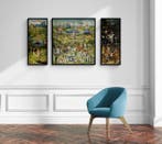 Teejo - Lot 3 toiles Le Jardin de la vie, De la Genese A l