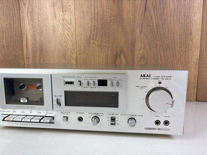 Akai - GX-M10 Audiocassette deck, TV, Hi-fi & Vidéo, Radios