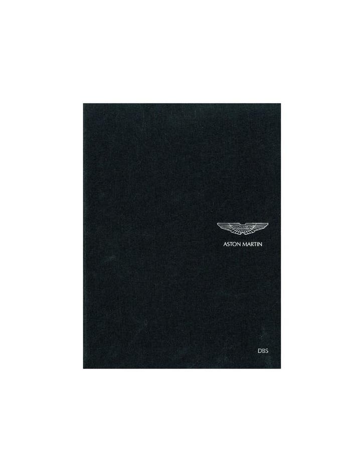 2007 ASTON MARTIN DBS HARDCOVER BROCHURE DUITS, Livres, Autos | Brochures & Magazines