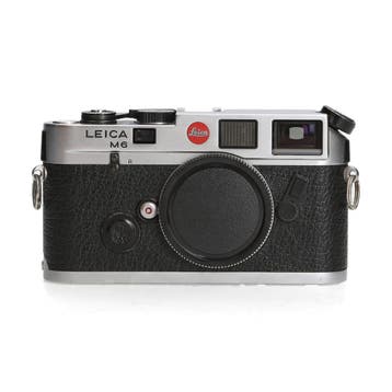 Leica M6 TTL .72mm Silver (10434) - 1 jaar garantie, Audio, Tv en Foto, Ophalen of Verzenden