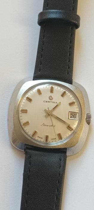 CERTINA New Art - stainless steel - srviced 07.2026 -, Handtassen en Accessoires, Nieuw
