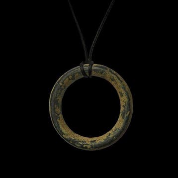 Keltisch Brons Oud-Druïde oneindigheidsamulet hanger met
