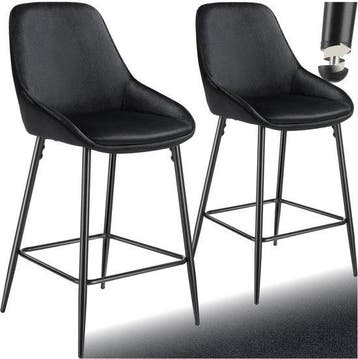 2dekans | tectake® - Set van 2 Barkrukken Siera -, Ophalen of Verzenden, Nieuw