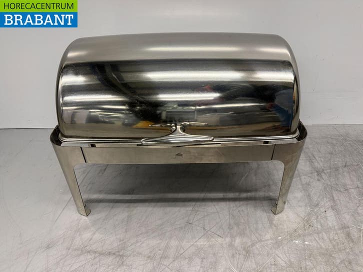 RVS Olympia Chafingdish Rolltop 1/1 GN Horeca, Articles professionnels, Horeca | Équipement de cuisine, Enlèvement ou Envoi