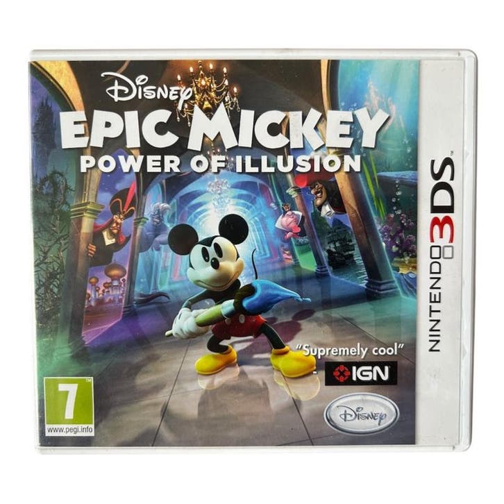 Disney Epic Mickey Power Of Illusion - UKV (3DS), Consoles de jeu & Jeux vidéo, Jeux | Nintendo 2DS & 3DS, Envoi
