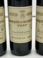 1986 Marqués de Murrieta, Ygay - Rioja Reserva - 3, Verzamelen, Nieuw