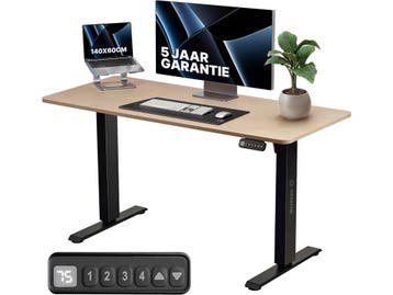 Stane Zit Sta Bureau - Elektrisch Verstelbaar - 4, Verzenden