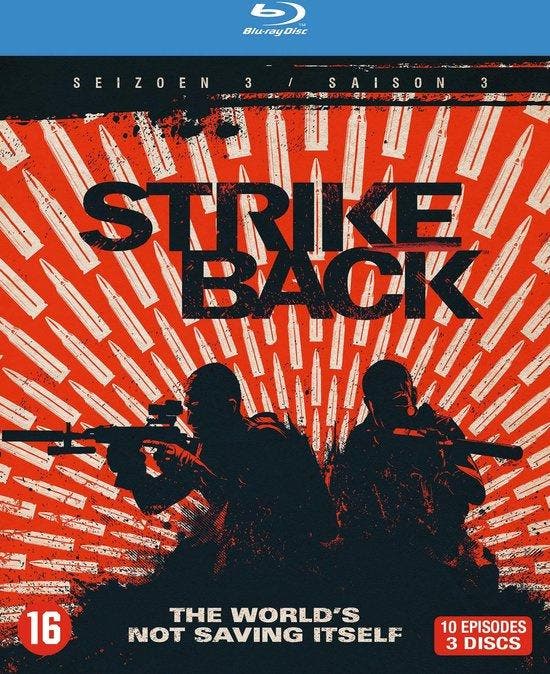 Strike back seizoen 3 - Shadow warfare (blu-ray tweedehands, Cd's en Dvd's, Blu-ray, Ophalen of Verzenden
