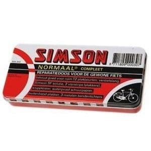 Simson bandenplak setje, Fietsen en Brommers, Fietsonderdelen, Verzenden, Nieuw