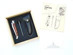 Laguiole - Luxury Pocket Knife, Sharpener & Leather Cover -