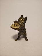 Franz Bergman Style - sculptuur, Viennese Bronze - Cat