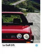 1987 VOLKSWAGEN GOLF GTI 16V BROCHURE FRANS, Ophalen of Verzenden