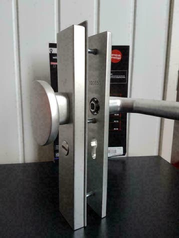 Deursloten gelijksluitendesloten knopcilinders antiekerntrek, Verzenden, Nieuw, Overige materialen, Klink of Kruk