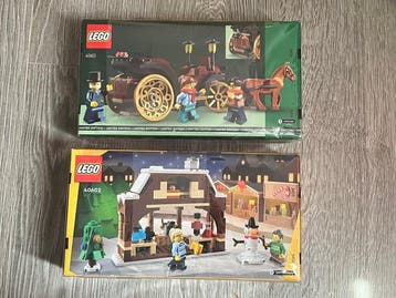Lego Set - Promotional - Winter Market Stall (40602) and, Nieuw