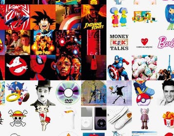 MIQUASEO - Mondrian VS Pop Culture, Antiek en Kunst