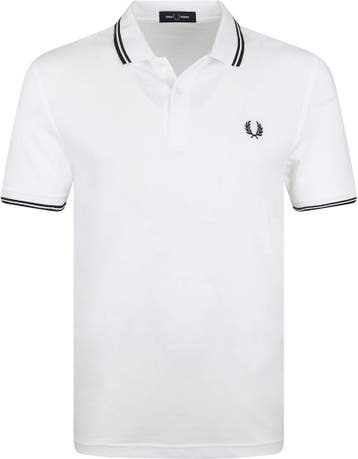 Fred Perry Polo M3600 Wit maat Maat 52/54 (L) Heren, Vêtements | Hommes, Polos, Verzenden