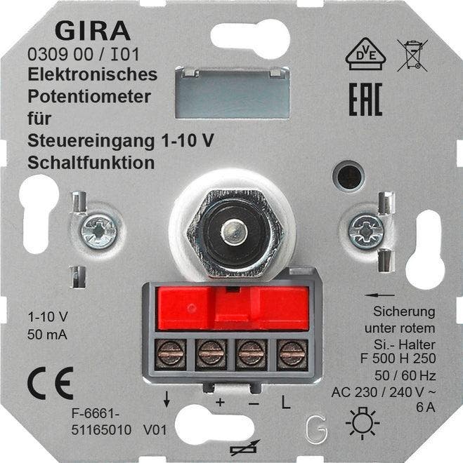 Gira unité De Base Variateur - 030900, Bricolage & Construction, Éclairage de chantier, Envoi