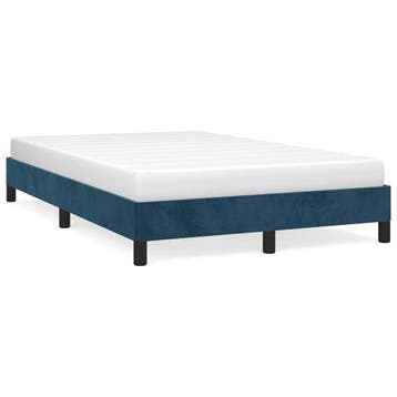 Bedframe 120x190 donkerblauw | Retour deal | Snel wezen!, Huis en Inrichting, 190 cm of minder, Zo goed als nieuw, Twijfelaar