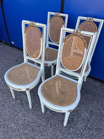 Stoel - Hout - 4 stoelen