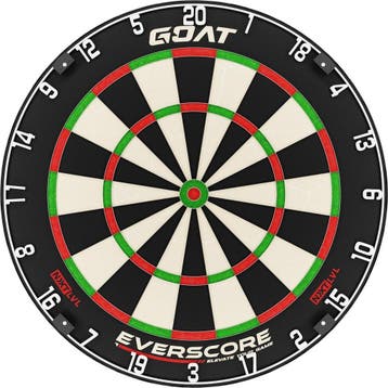 XQ max - Dartbord GOAT - Greatest Of All Times (Dart Bord), Ophalen of Verzenden, Dartbord