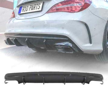 DIFFUSEUR MERCEDES CLA W117 13-18 LOOK AMG CLA45 NOIR BRILLA, Verzenden
