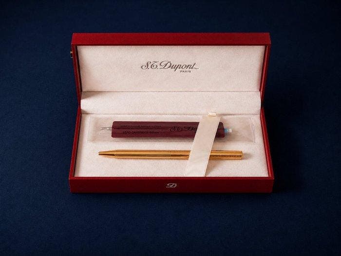 S.T. Dupont - Classique placcata oro - Zonder minimumprijs -, Verzamelen, Pennenverzamelingen