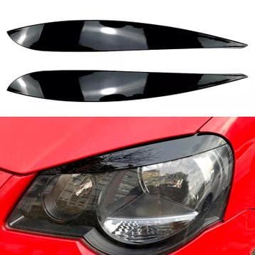 Koplampspoilers | geschikt voor Volkswagen | Polo 05-09 3d h, Verzenden