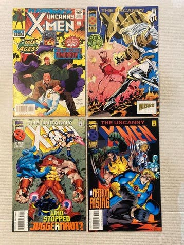 Uncanny X-Men (1963) 24 comics in Range # -1, 320 to 396 +, Livres