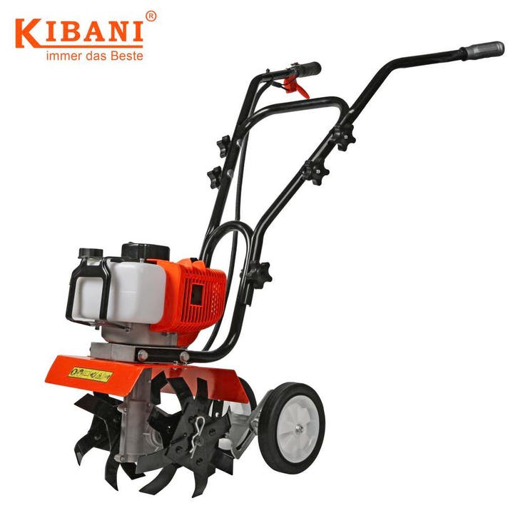 Kibani Mini Grondfrees Tuinfrees - 52CC - 30CM Breedte, Tuin en Terras, Hand-tuingereedschap, Nieuw