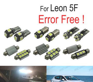 KIT 13 AMPOULES LED INTÉRIEUR LEON MK3 5F 5F1 5F5 5F8 13-18, Verzenden, Nieuw
