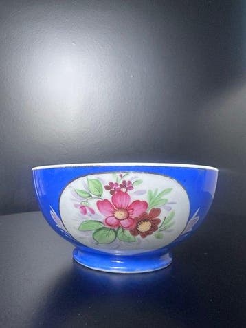 Bol - Antique Imperial Russian Porcelain Bowl / Slop Bowl –