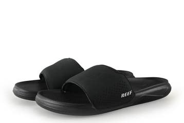 Reef Slippers in maat 40 Zwart, Kleding | Heren, Slippers, Verzenden, Zwart, Zo goed als nieuw