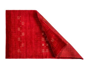 Gabbeh - Vloerkleed - 145 cm - 89 cm - handgeweven woltapijt, Nieuw