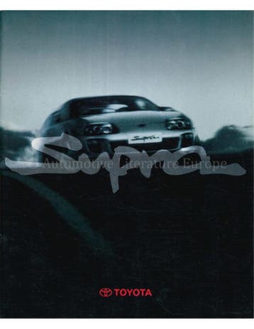 1993 TOYOTA SUPRA BROCHURE DUITS