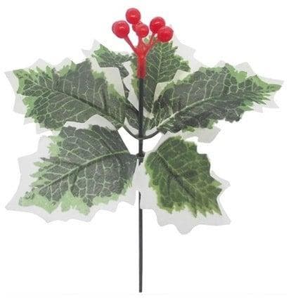 Hulst Bontblad met besjes Zijdenbloem doos 144 stuks, Maison & Meubles, Accessoires pour la Maison | Plantes & Fleurs artificielles