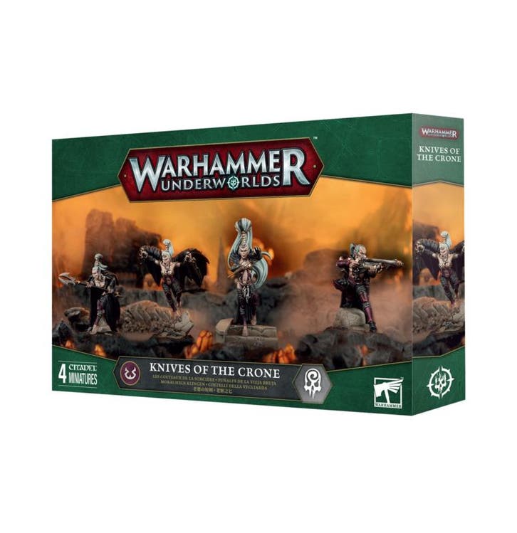Warhammer underworlds Knives of the Crone (Warhammer 40.000, Hobby & Loisirs créatifs, Wargaming, Enlèvement ou Envoi
