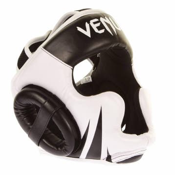 Venum Hoofdbeschermer Challenger 2.0 Headgear Zwart Wit, Verzenden, Nieuw, Overige, Vechtsportbescherming