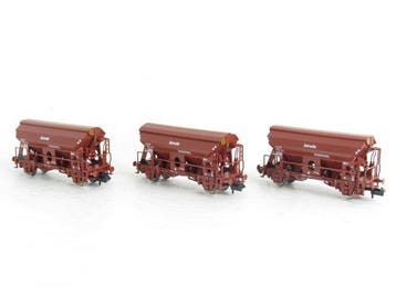 Fleischmann N - 6660071 - Modeltrein goederenwagonset (3) -, Nieuw
