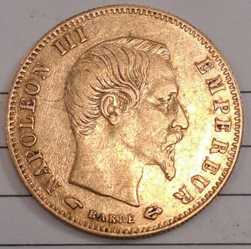 Frankrijk. Napoléon III. 5 Francs 1857-A, Paris