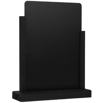 Tafelkrijtbord | Hout | Zwart | Schrijfvlak 210x300 (A4) |, Verzenden
