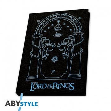 Lord Of The Rings Doors of Durin Premium A5 Notebook, Collections, Lord of the Rings, Ophalen of Verzenden