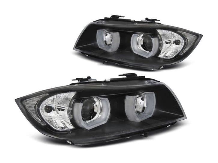 U-LED 3D koplamp units Black geschikt voor BMW E90 E91, Autos : Pièces & Accessoires, Éclairage, Envoi
