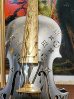 fp pop art - Louis Vuitton Violon luxury grey dark metalic, Antiek en Kunst
