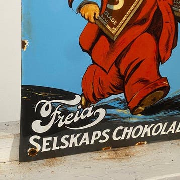 FREIA - Reclamebord - 30x20cm - Gemaakt van een dikke