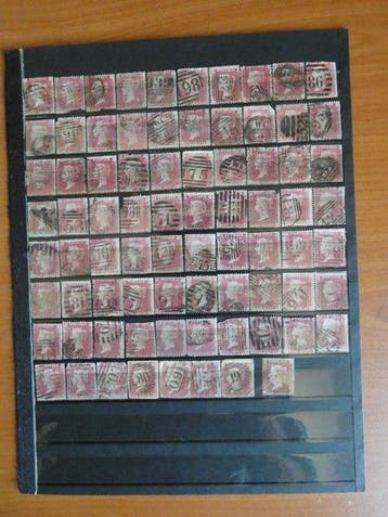 Groot-Brittannië 1864 - Partij Penny red Queen Vicoria