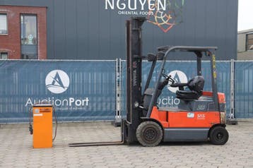 Veiling: Heftruck Toyota 7FBMF25 Elektrisch 2500kg 6.5m 2005, Ophalen